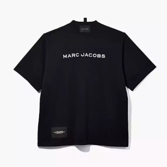 NEW! NWT! MARC JACOBS The Big T-Shirt -Black - Picture 1 of 13